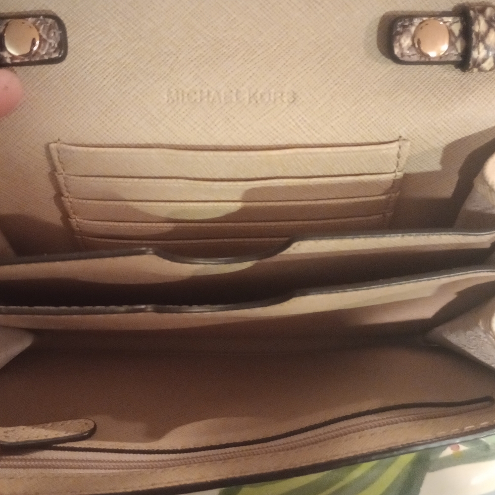 Michael Kors Python Print Crossbody - image 6